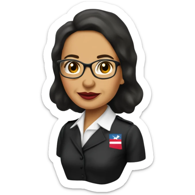 Julia Constancia de Burgos García was a Puerto Rican poet. As an advocate of Puerto Rican independence, she served as Secretary General of the Daughters of Freedom, the women's branch of the Puerto Rican Nationalist Party. burgundy  sticker