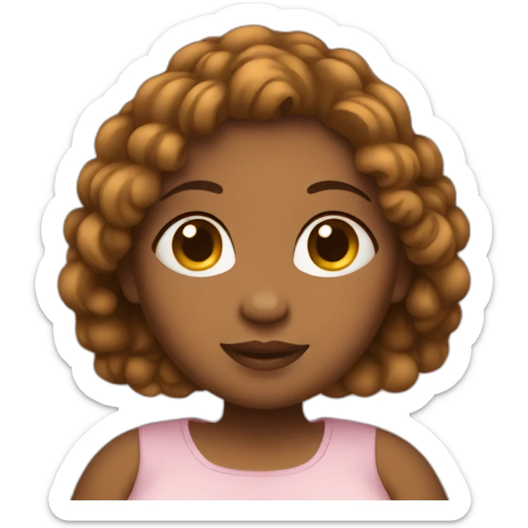 pregnant young woman sticker