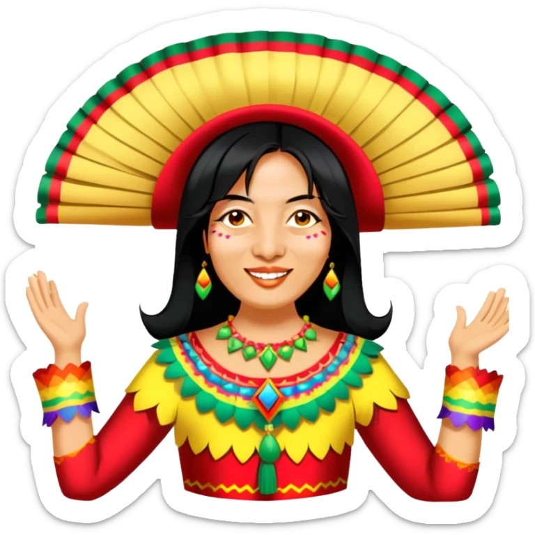 Joyful Reveler sticker