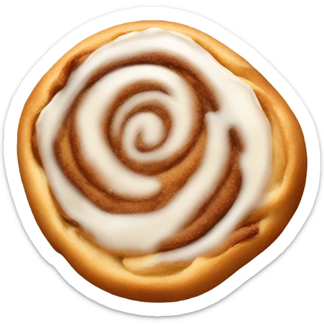 Cinnamon roll sticker