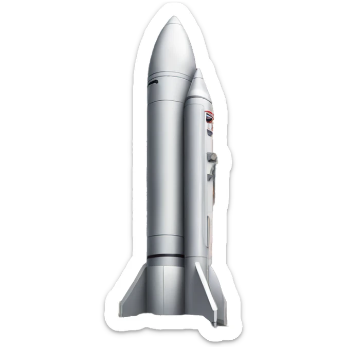 building a rocket sticker