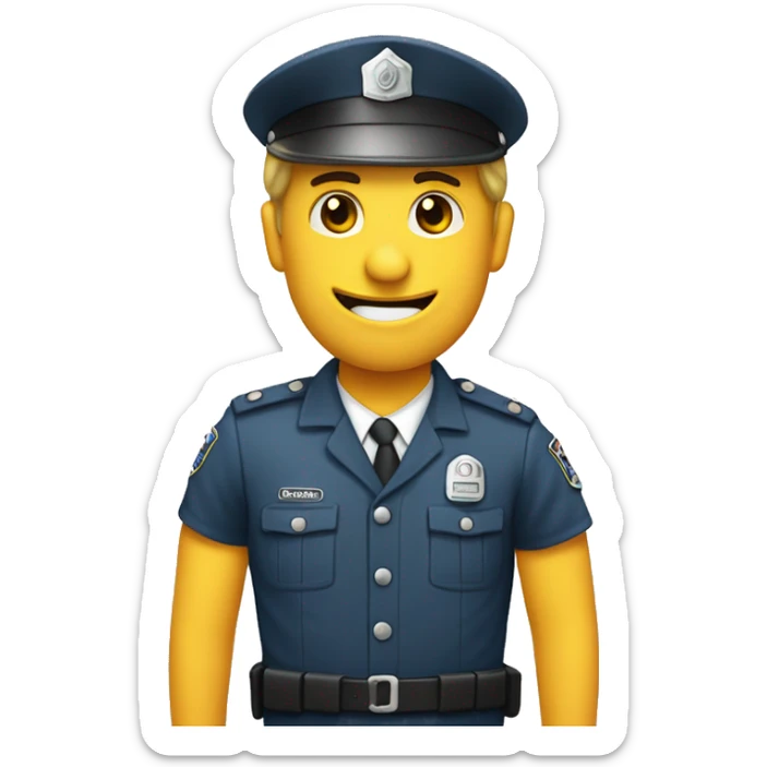 Cara de inseguridad fingiendo felicidad no disimuladamente  sticker