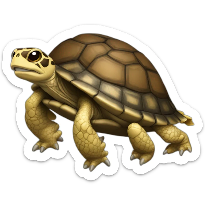 University of Maryland Mascot Testudo the terrapin sticker