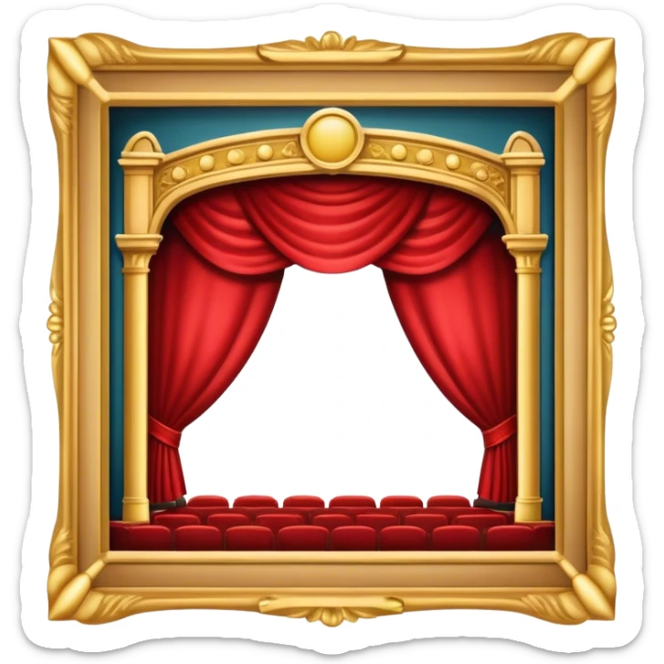 Theatre sticker