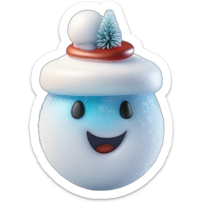 frosty sticker