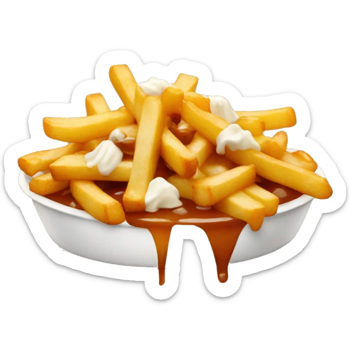 Poutine  sticker