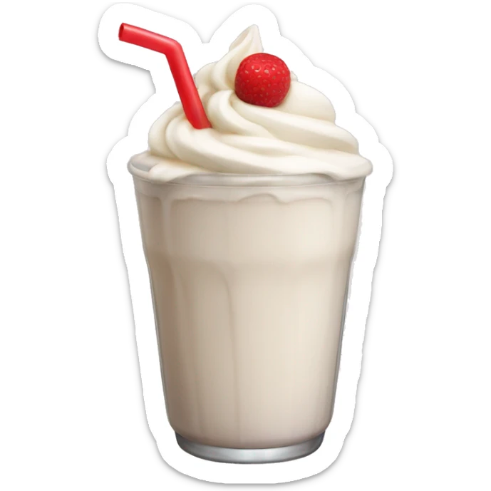 Milkshake sticker