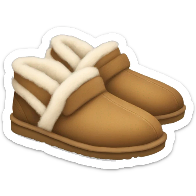 UGG slippers  sticker