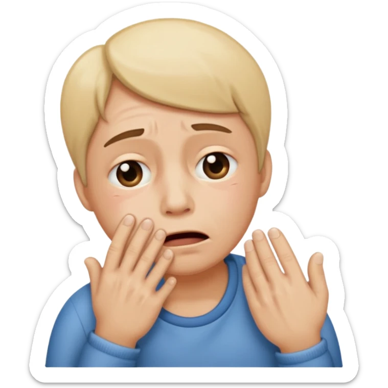 Pour la création de mon emoji place cet emoji 😭 au centre et ne le touche pas, puis fait tourner cet emoji 🤜 de 90 degrés à gauche et tu le met sur la bouche de l’emoji précédent . Et surtout ne modifie pas les emojis sticker