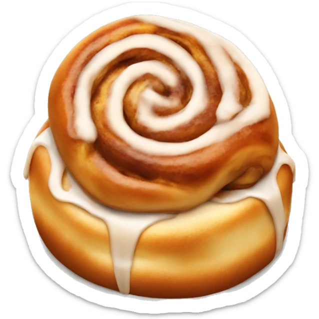 cinnamon bun sticker