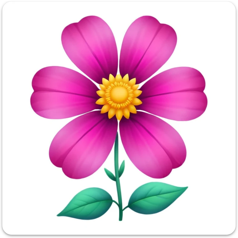 flower emoji sticker