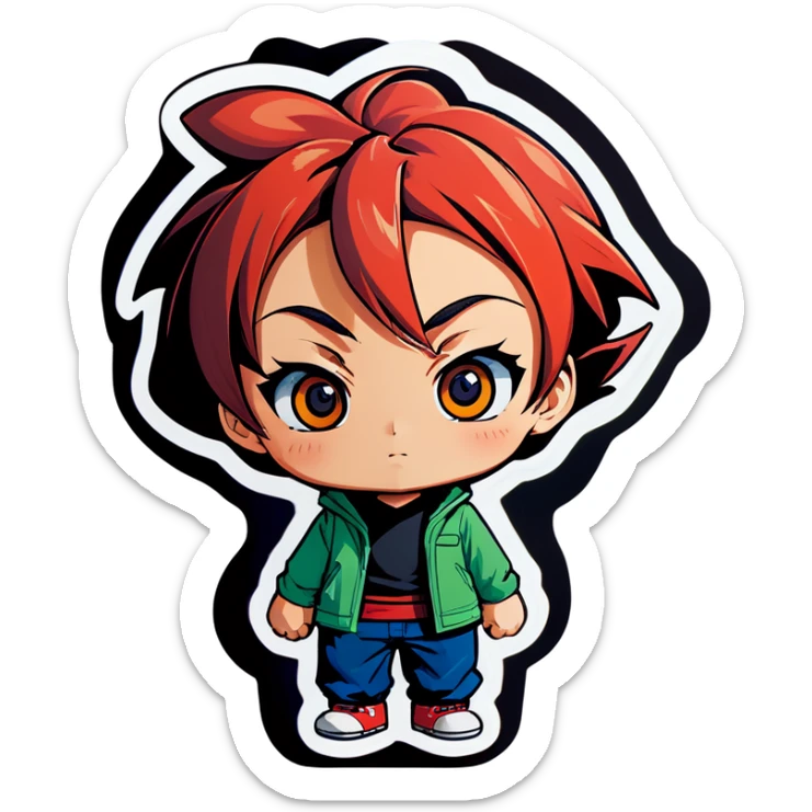 Manga sticker