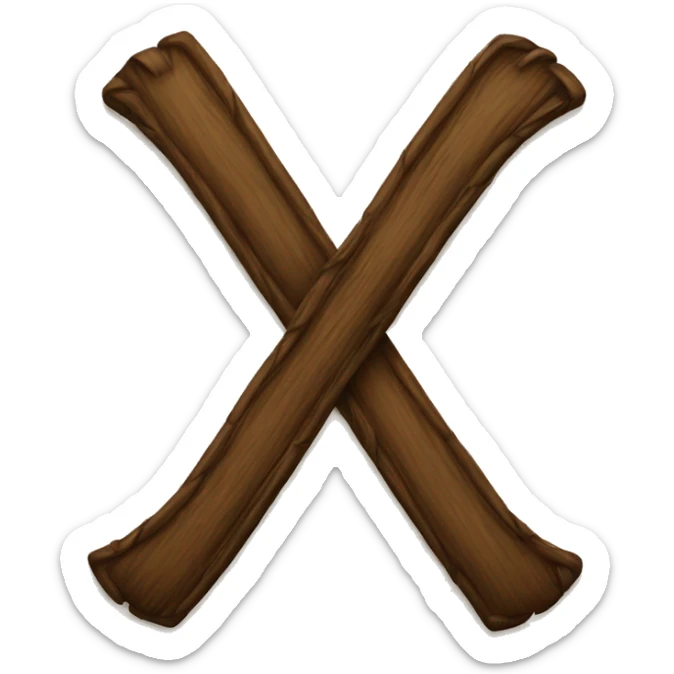 X sticker
