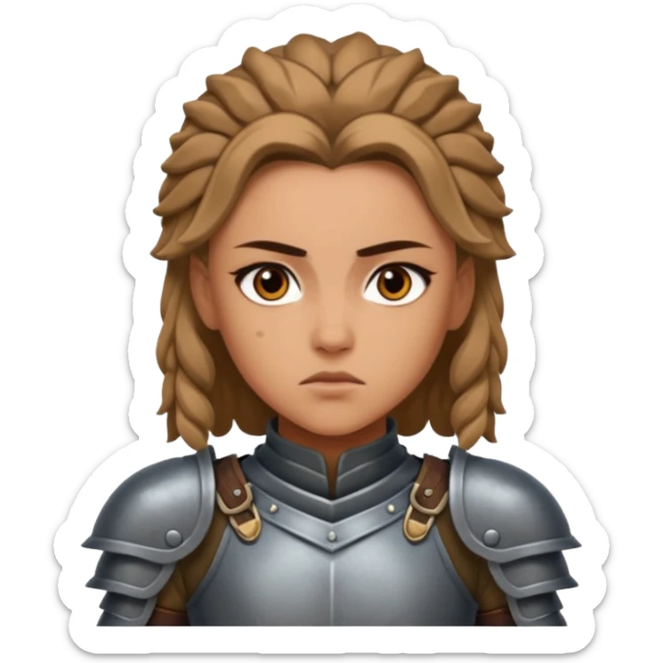 There is a series named the100 and i want to make a emoji of lexa Alycia jasmine make it realistic sticker