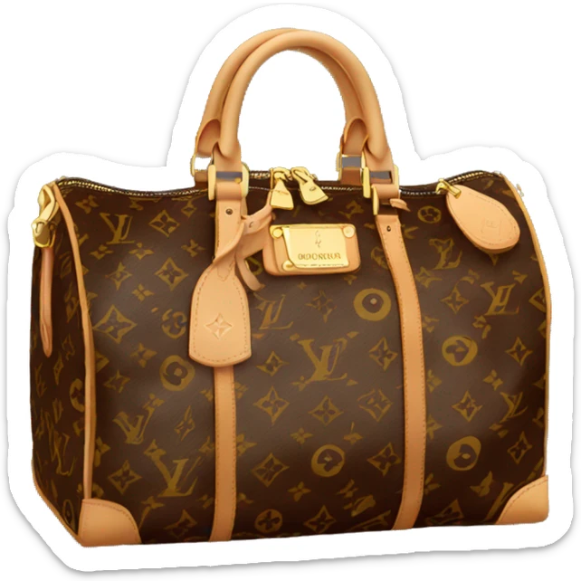 Louis Vuitton bag sticker