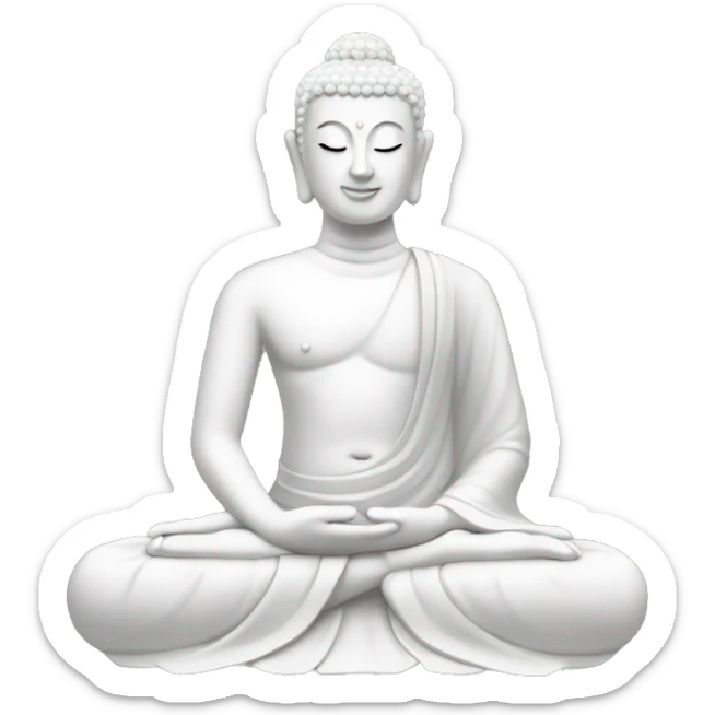 Buddha sticker