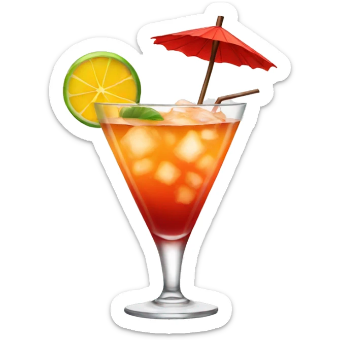 cocktail sticker