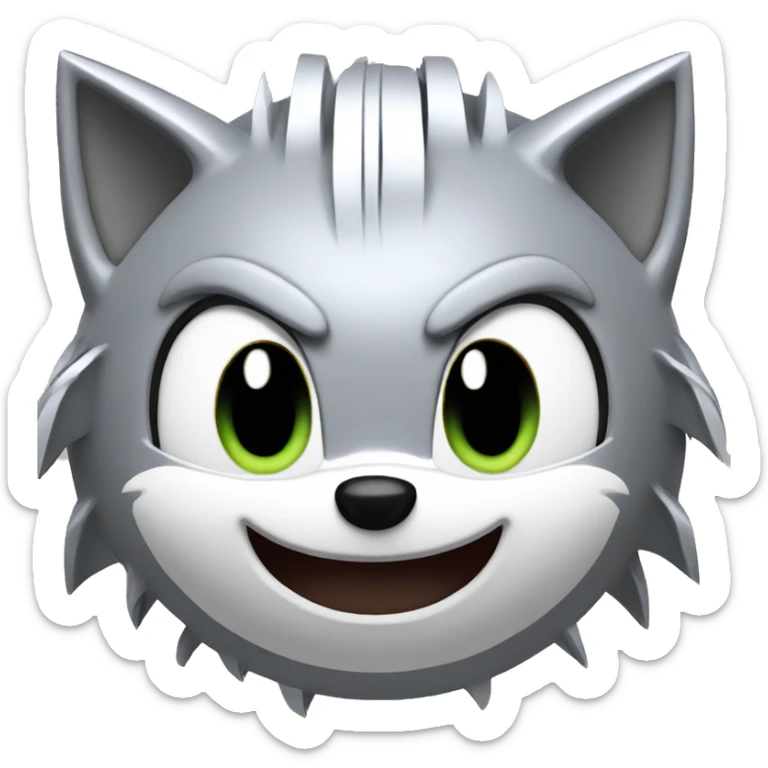 SILVER SONIC sticker