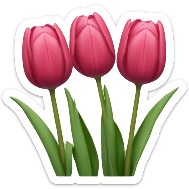 Tulips sticker