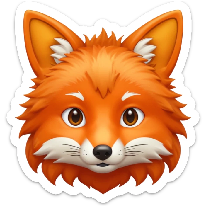 Fox sticker