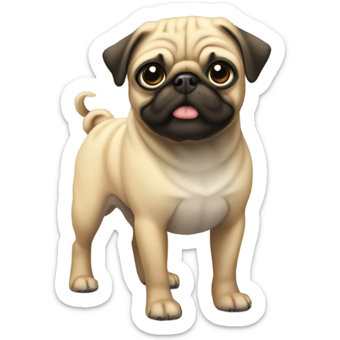 pug sticker