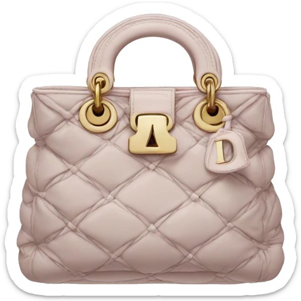 Dior bag sticker