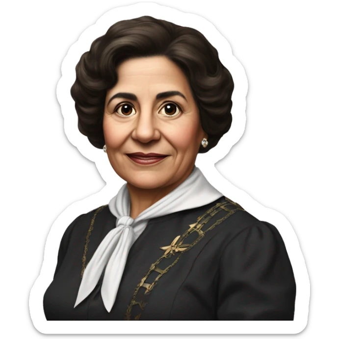 Julia Constancia de Burgos García was a Puerto Rican poet. As an advocate of Puerto Rican independence, she served as Secretary General of the Daughters of Freedom, the women's branch of the Puerto Rican Nationalist Party. burgundy sticker