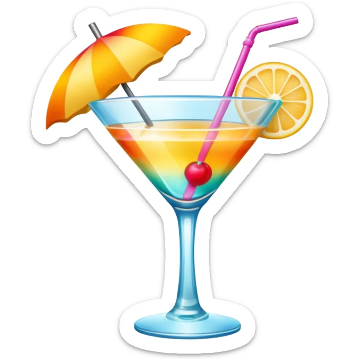 Summer Cocktail  sticker