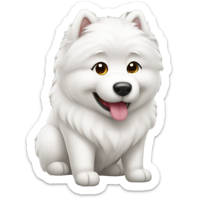 Samoyed sticker