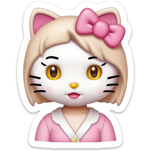 Hello Kitty 
 sticker