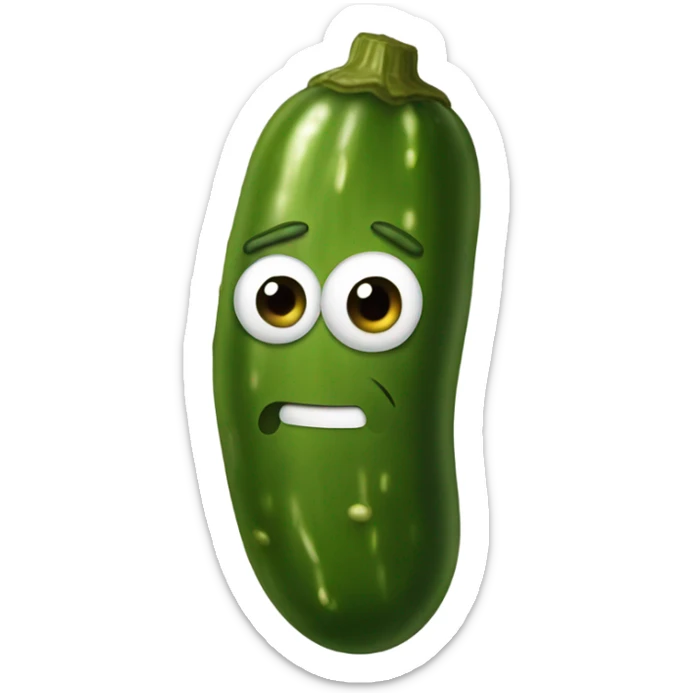 Pickle sticker