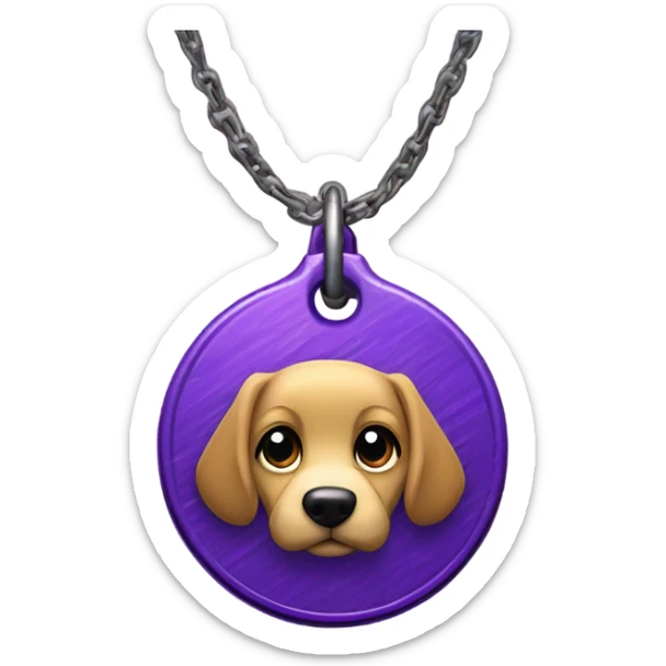 Dog tag with user name "KiwiCase TTV" engraved, gamer girl edition, vibrant purple tones, intricate details, realistic texture, grenades scattered in the background, energetic atmosphere, bold lighting casting dramatic shadows, high-quality design, dynamic composition, creating an immersive and appealing visual experience. Perfect for showcasing gaming identity.  Make sure the "Kiwi Case TTV" is readable and clear sticker
