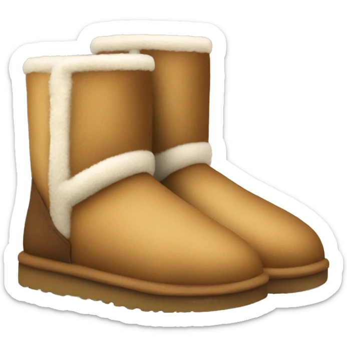 UGG slippers  sticker