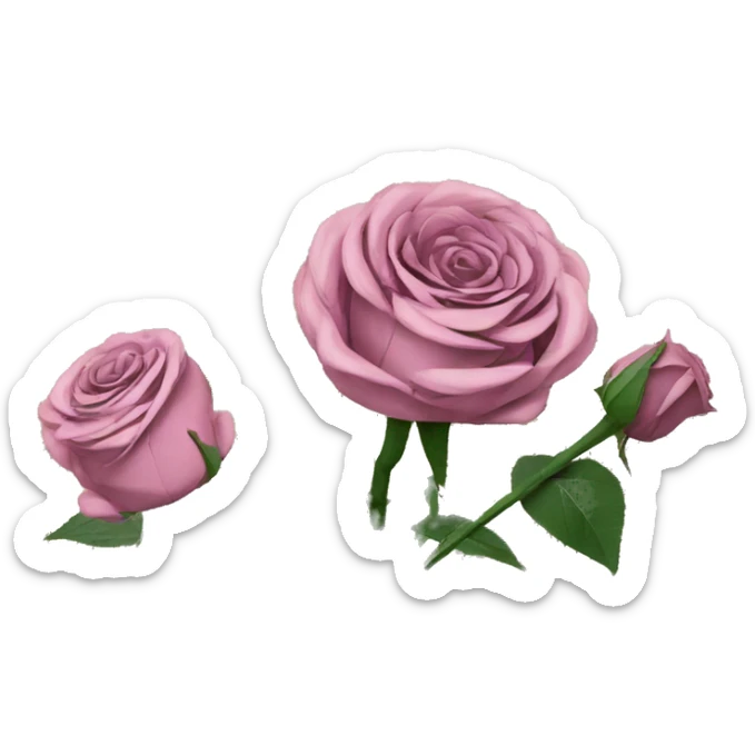 Shakespeare Roses flowers, Shakespeare made of newspaper cuttings, roses flowers sticker