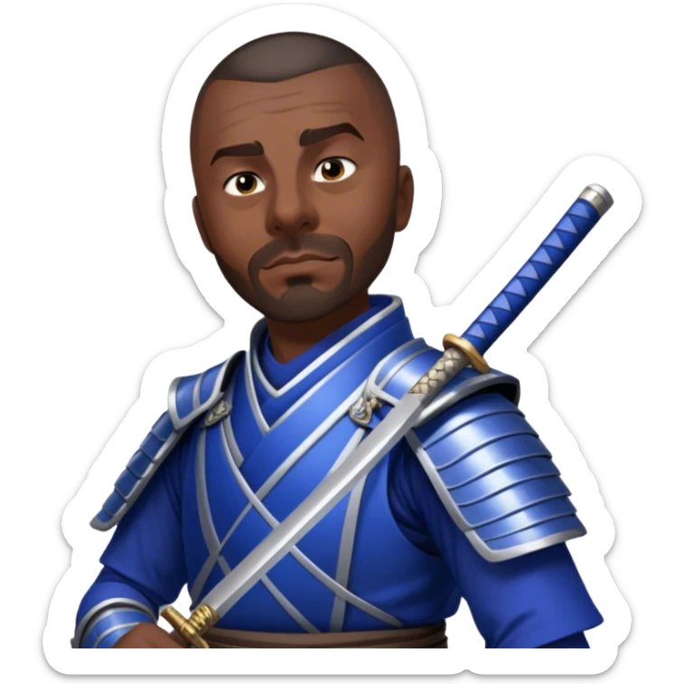 Steadfast Samurai sticker