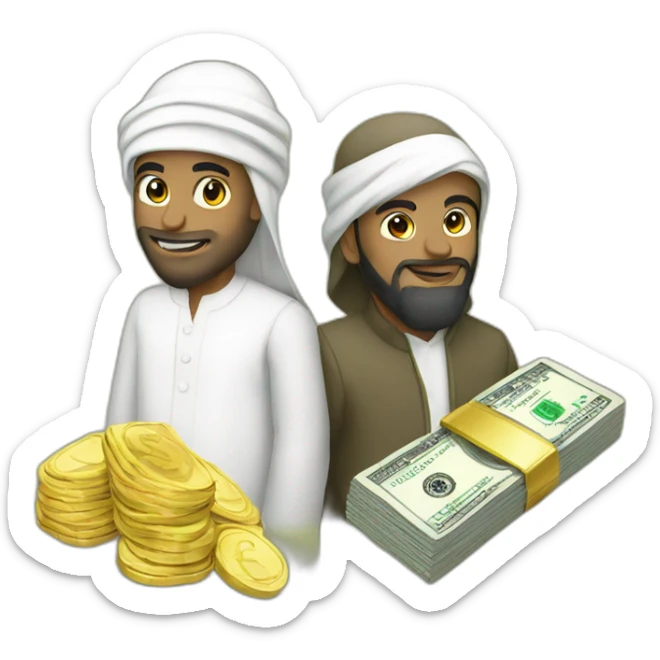 islam and money sticker