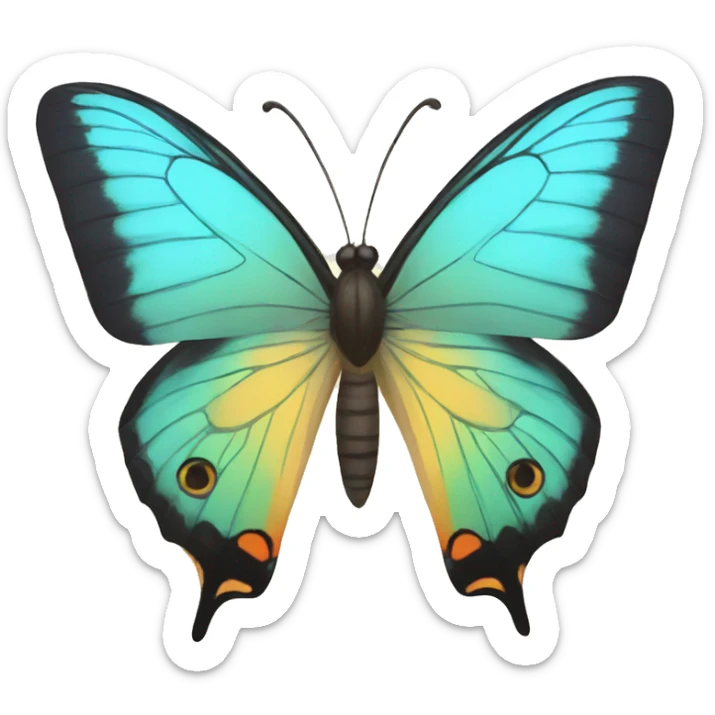 butterfly sticker