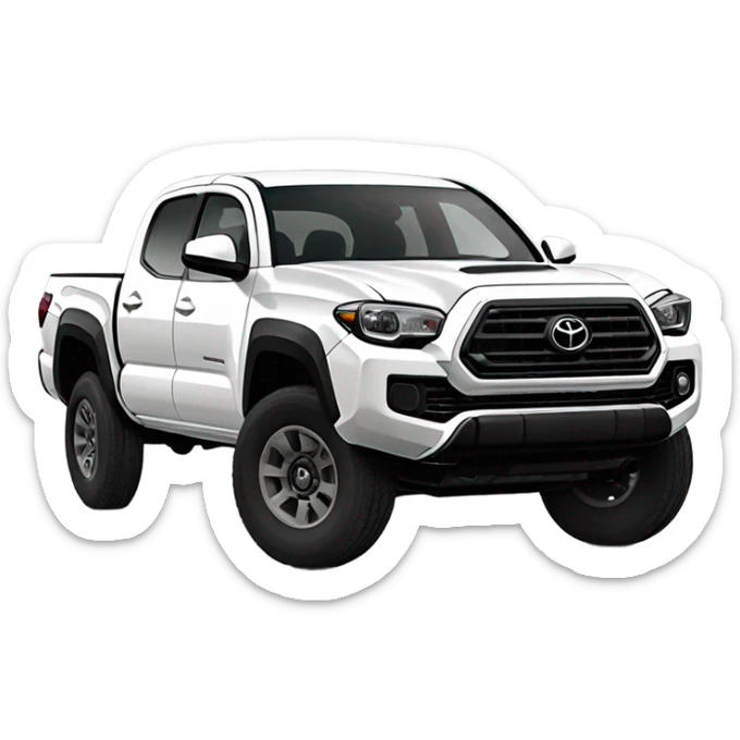 2023 Toyota Tacoma overland truck sticker