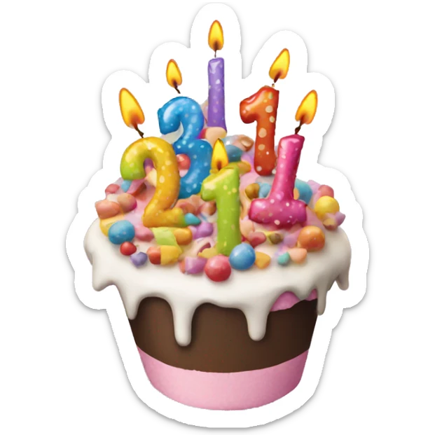 Happy birthday  sticker