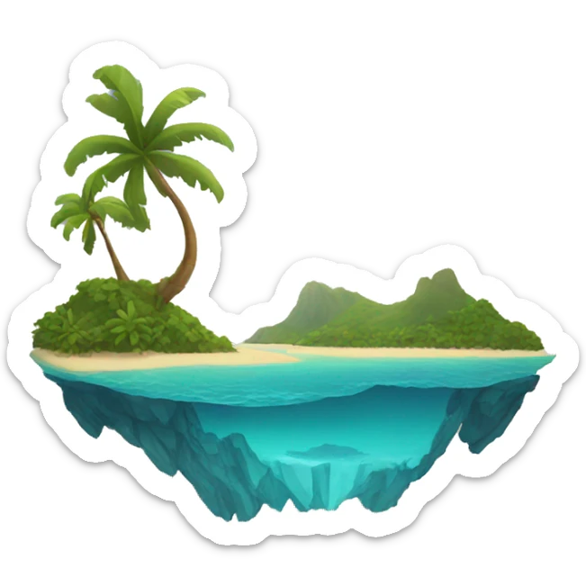 island sticker
