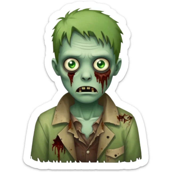 Zombie sticker