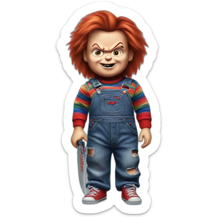 chucky sticker
