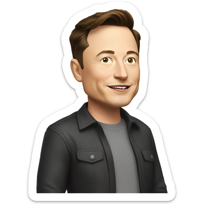 Elon musk sticker