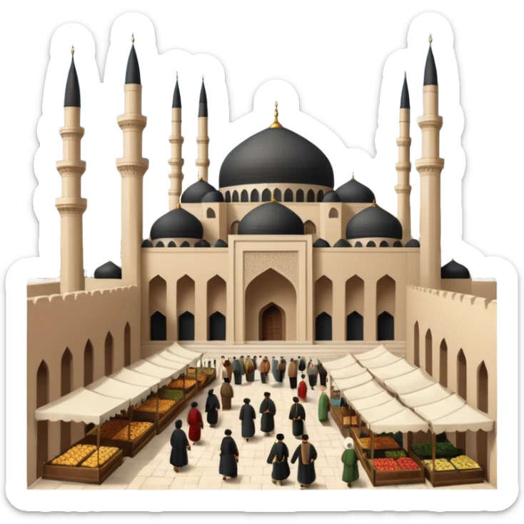 The Ottoman Empire in the year 1453The year of the Ottoman Empire 1453  sticker