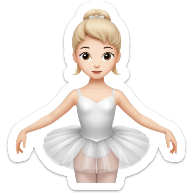 ballet uniform sticker