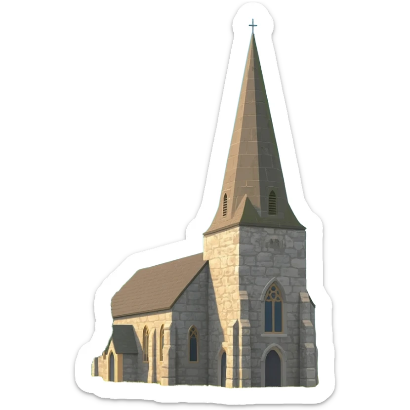 church sticker