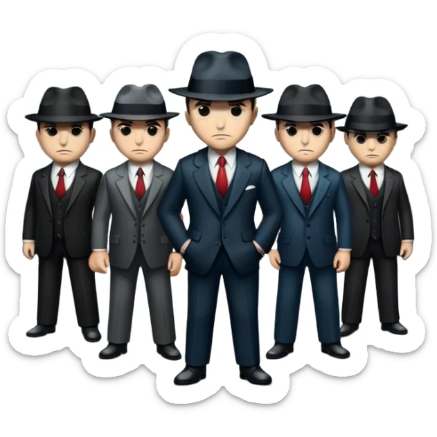 Mafia sticker