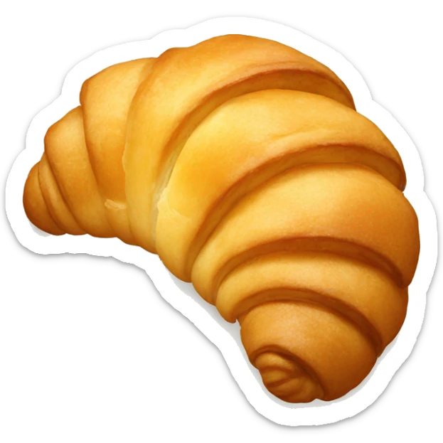 Croissant sticker