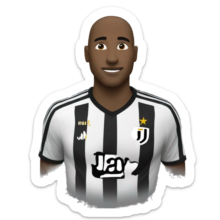 juventus heart sticker