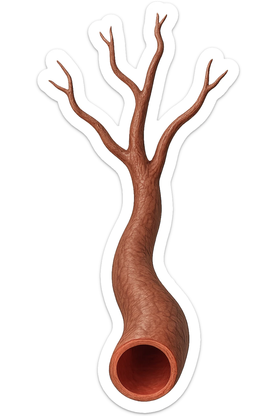 vena umana 3d sticker